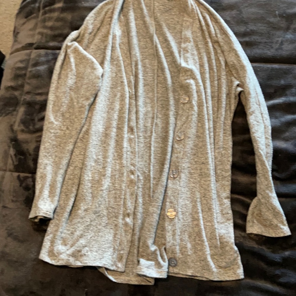 Super Soft Grey Cardigan